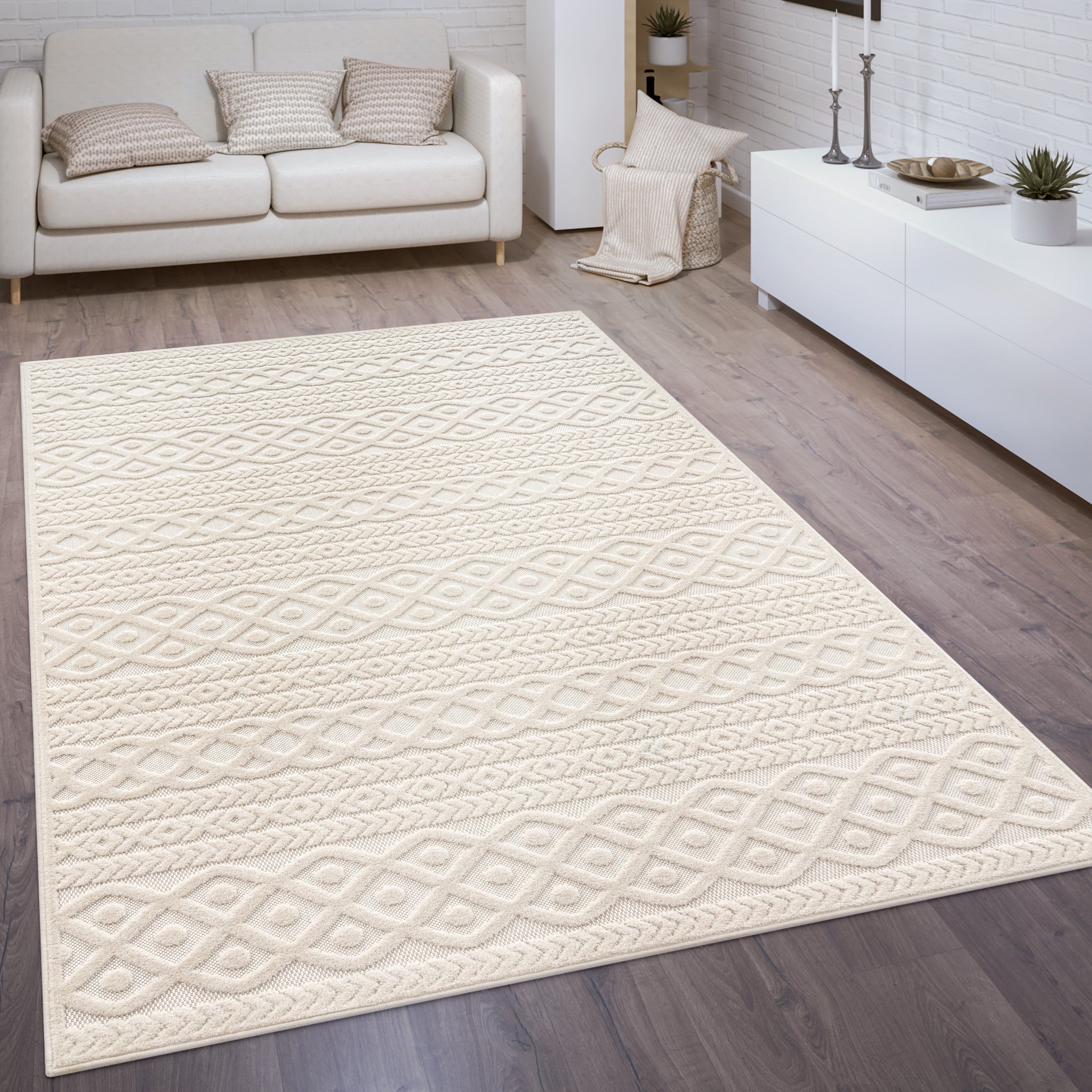 COTTON 231 CREAM – Paco Home Rugs