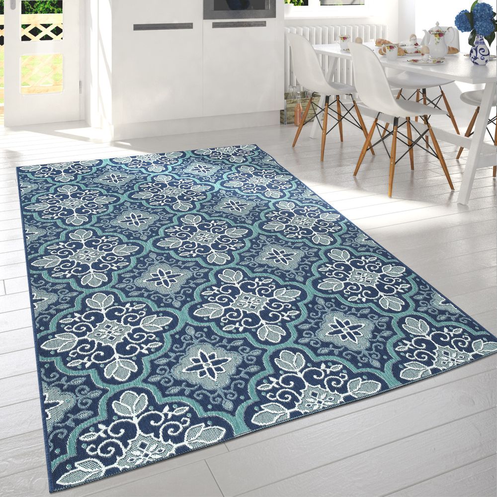 LOKEREN 542 BLUE – Paco Home Rugs