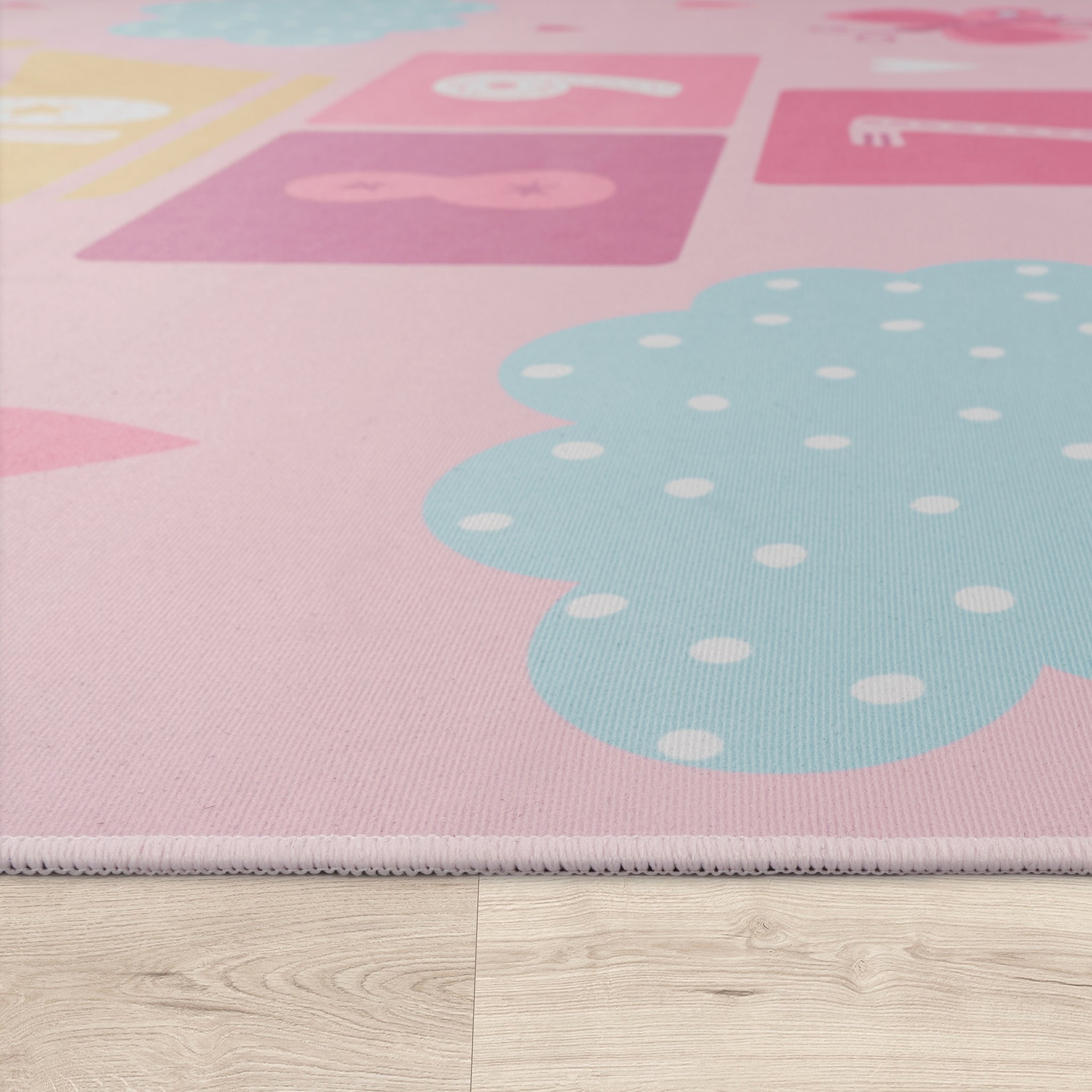 BINO 585 PINK Paco Home Rugs bino-585-pink-paco-home-rugs