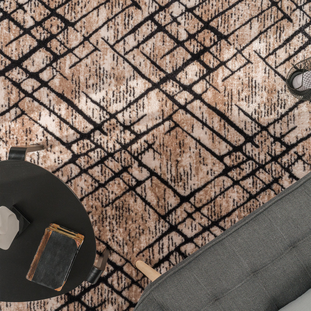 MALAGA 773 BEIGE – Paco Home Rugs