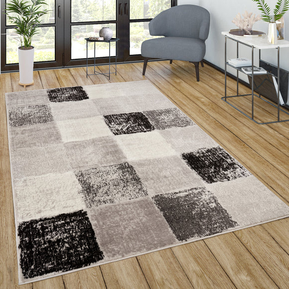  Paco Home Shag Rug High Pile in White for Bedroom & Living Room  Fluffy Glossy Pastel Yarn, Size: 5'3 x 7'7 : Home & Kitchen