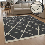 SKANDI KILIM 146 ANTHRACITE