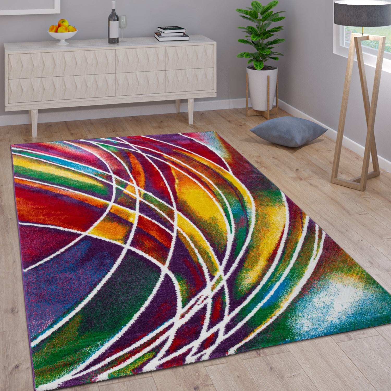 CANVAS 902 MULTICOLORED – Paco Home Rugs
